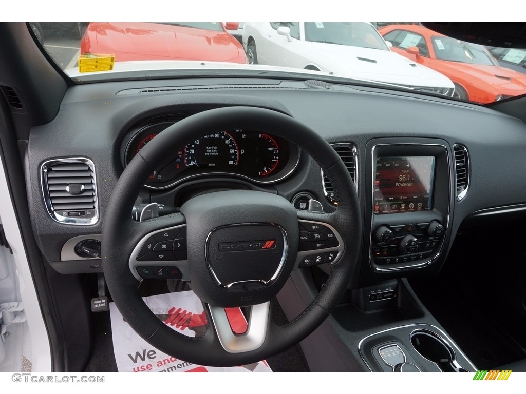 2017 Dodge Durango R/T Black Dashboard Photo #116776684