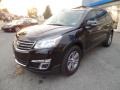 2016 Mosaic Black Metallic Chevrolet Traverse LT AWD  photo #1