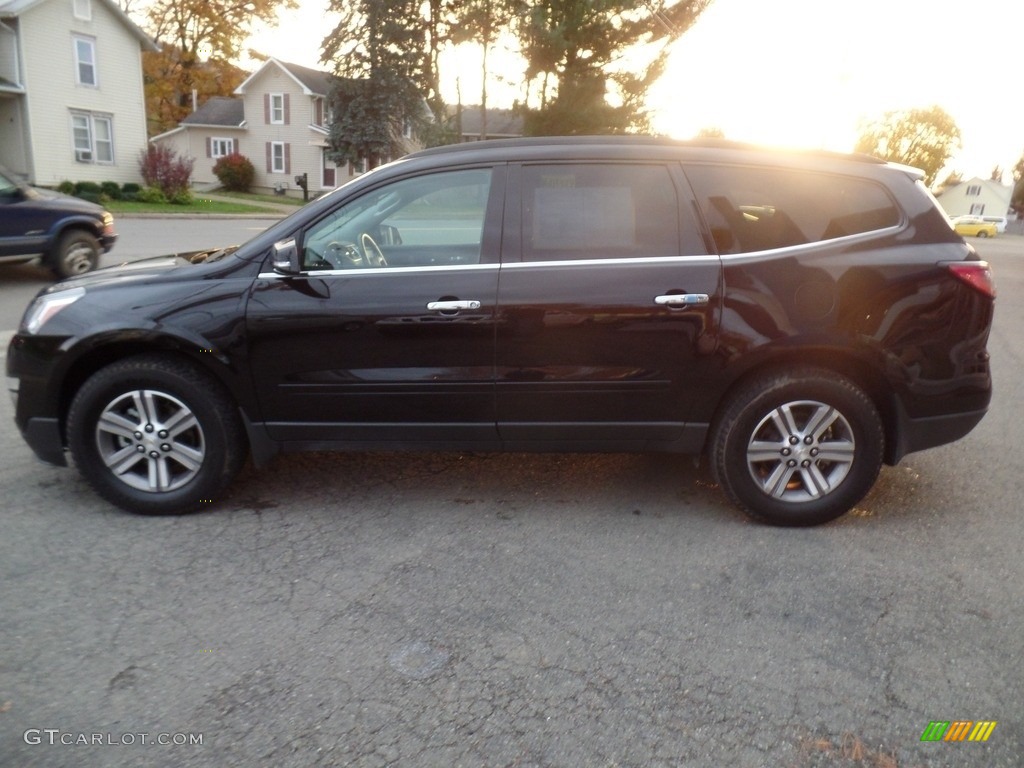 2016 Traverse LT AWD - Mosaic Black Metallic / Ebony photo #8
