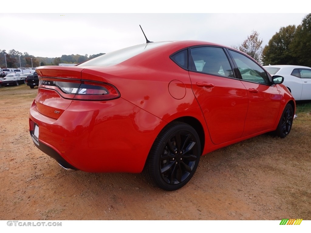 2016 Dart GT Sport - TorRed / Black photo #3