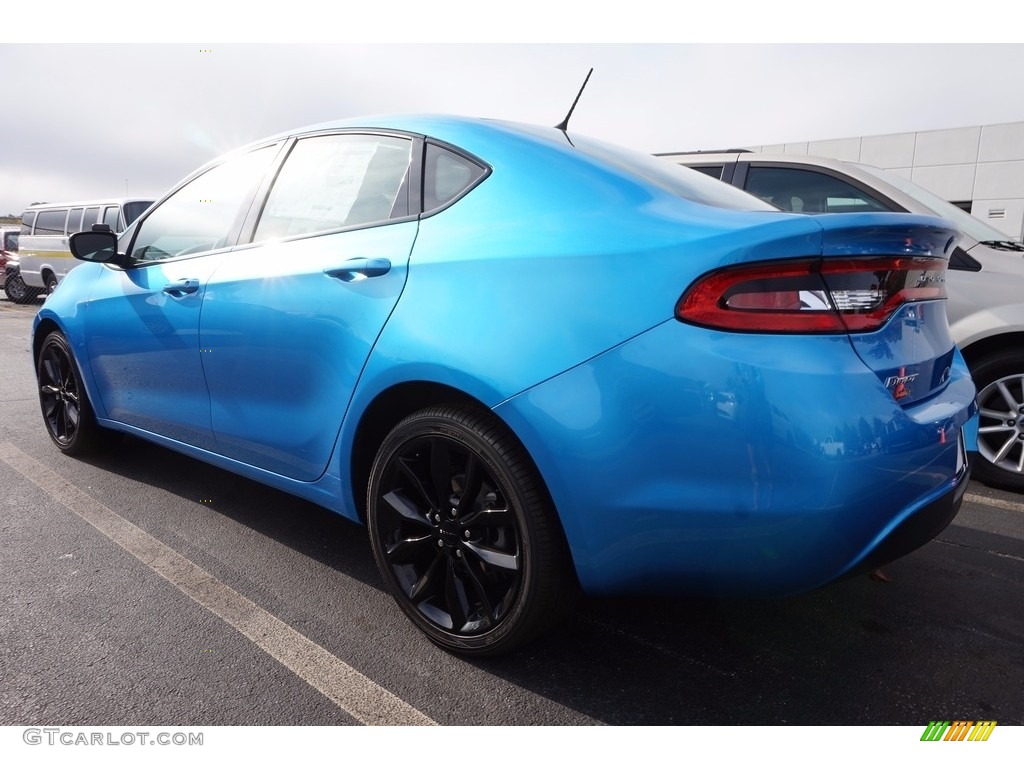 2016 Dart SXT Sport - B5 Blue Pearl / Black photo #2