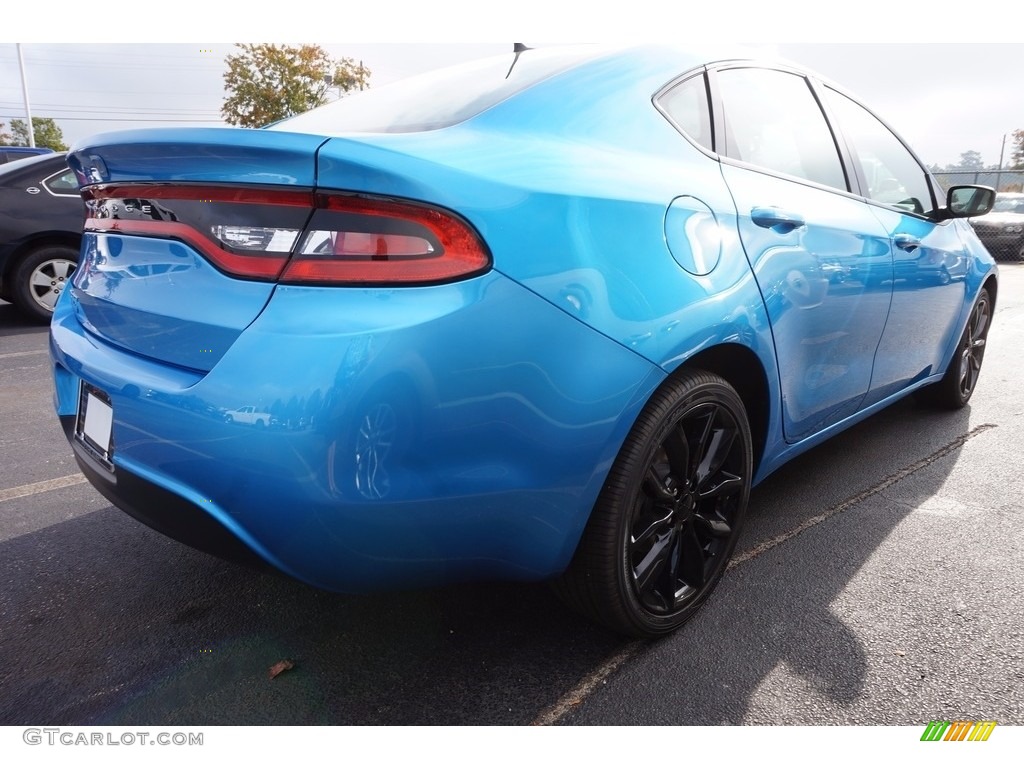 2016 Dart SXT Sport - B5 Blue Pearl / Black photo #3