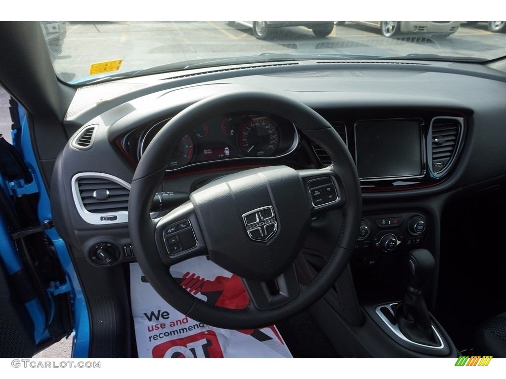 2016 Dart SXT Sport - B5 Blue Pearl / Black photo #7