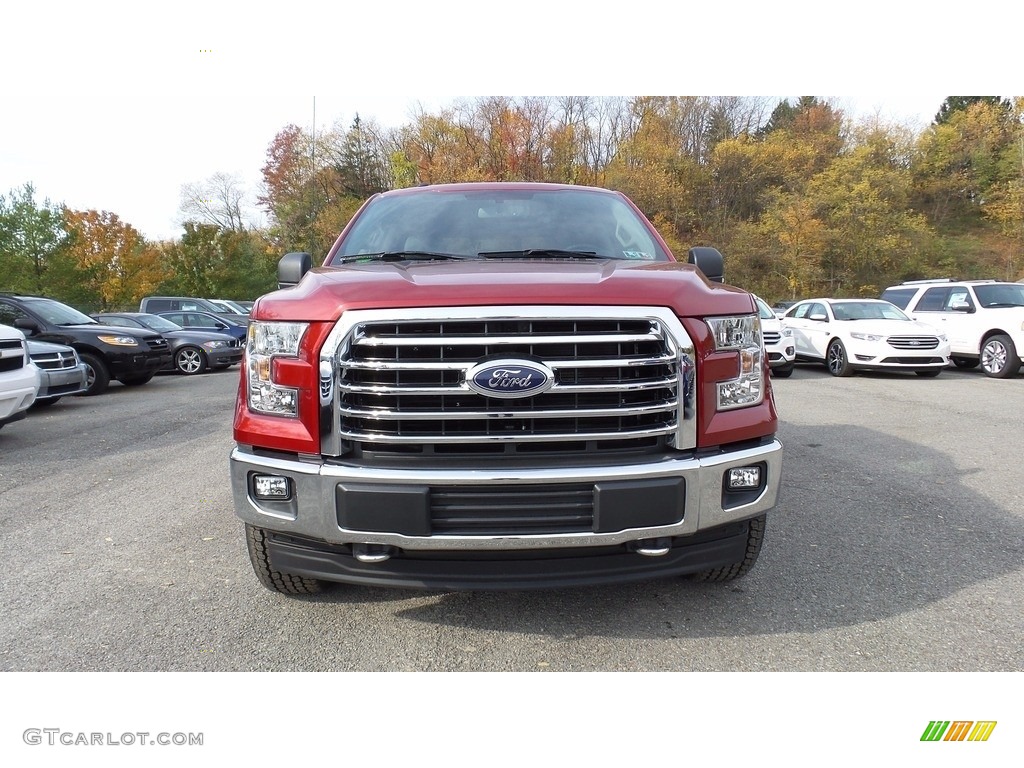 Ruby Red 2017 Ford F150 XLT SuperCrew 4x4 Exterior Photo #116777446