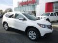 2014 White Diamond Pearl Honda CR-V EX-L AWD  photo #1