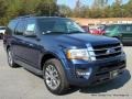 2017 Blue Jeans Ford Expedition XLT 4x4  photo #7