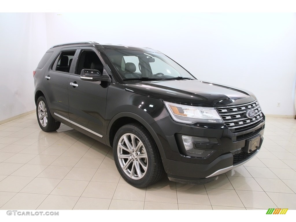 2016 Explorer Limited 4WD - Shadow Black / Ebony Black photo #1