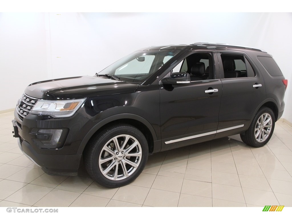 2016 Explorer Limited 4WD - Shadow Black / Ebony Black photo #3