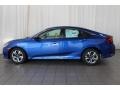 Aegean Blue Metallic 2017 Honda Civic LX Sedan Exterior