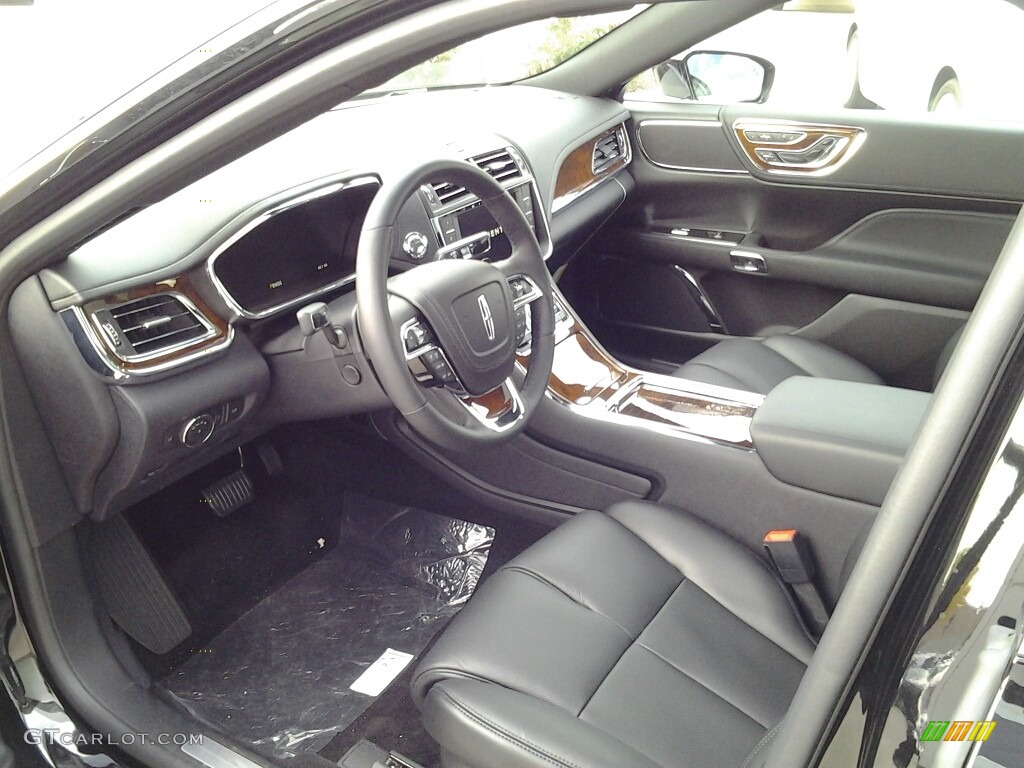 Ebony Interior 2017 Lincoln Continental Select Photo #116783008