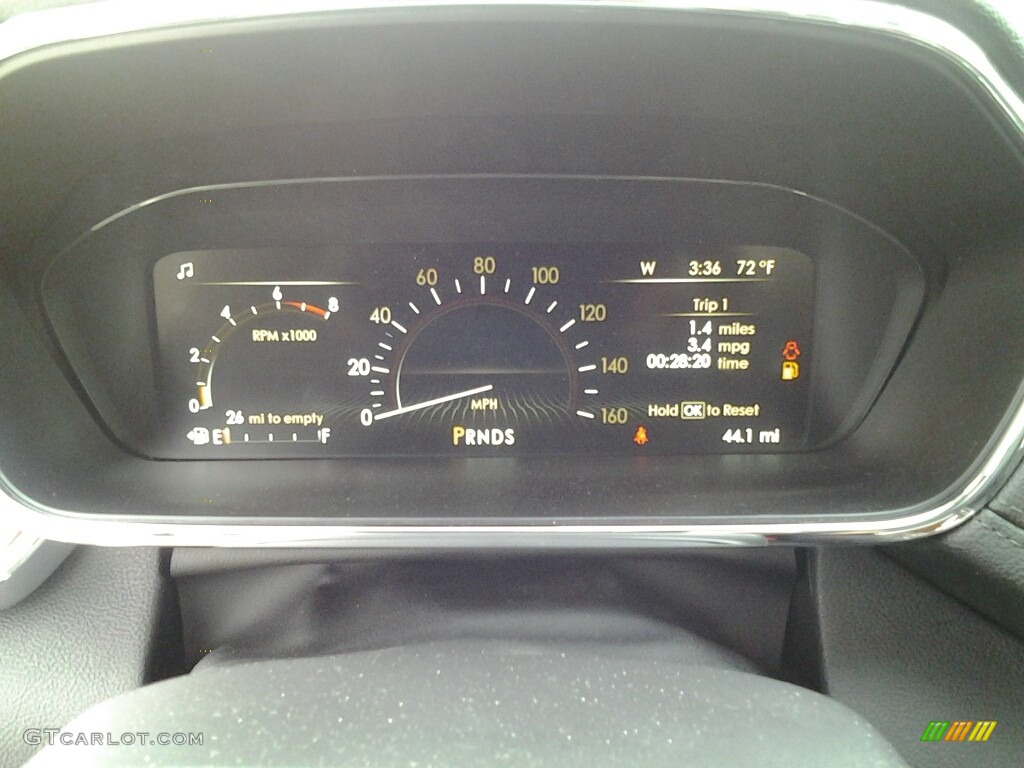2017 Lincoln Continental Select Gauges Photo #116783032