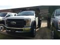 Oxford White 2017 Ford F550 Super Duty XL Regular Cab 4x4 Dump Truck Exterior