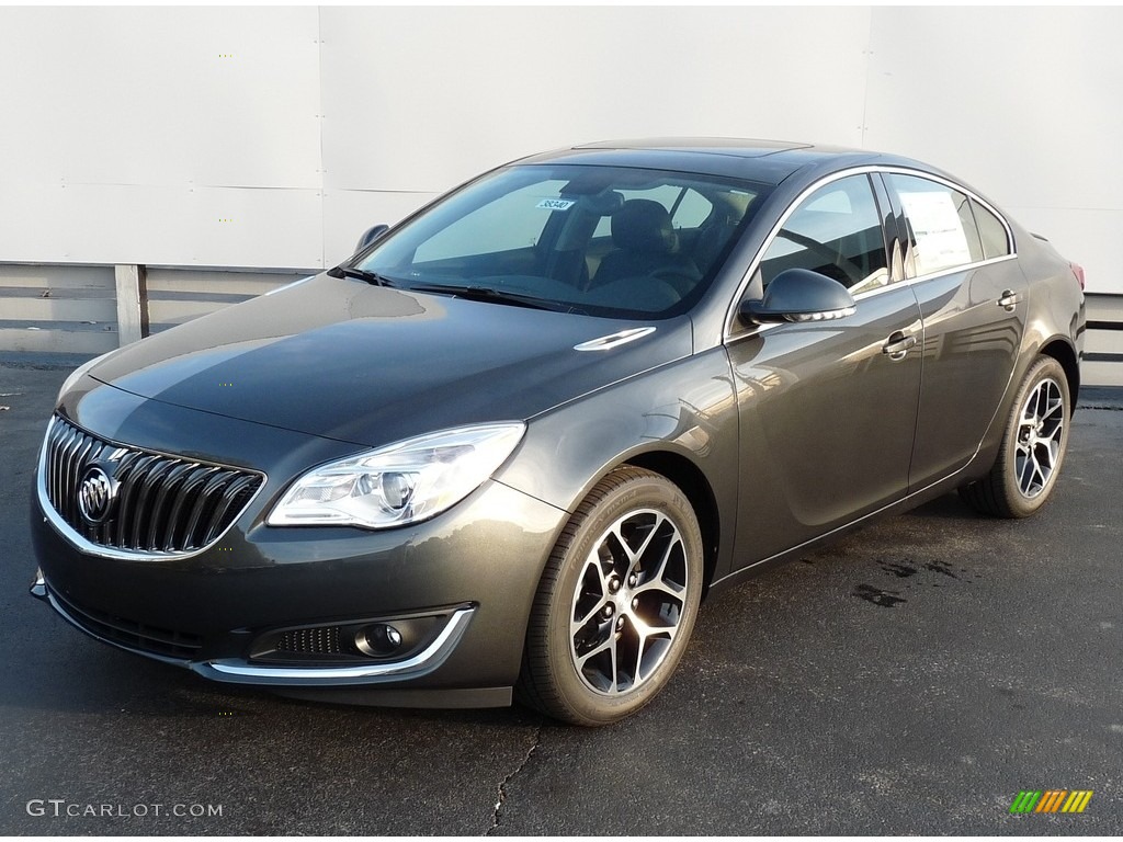 Graphite Gray Metallic 2017 Buick Regal Sport Touring Exterior Photo #116783765