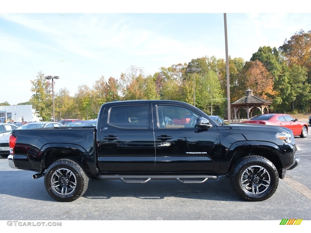 Black 2016 Toyota Tacoma TRD Off-Road Double Cab Exterior Photo #116783790