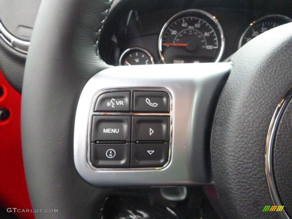 2017 Wrangler Rubicon 4x4 - Firecracker Red / Black photo #16