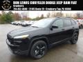 2017 Diamond Black Crystal Pearl Jeep Cherokee High Altitude 4x4  photo #1