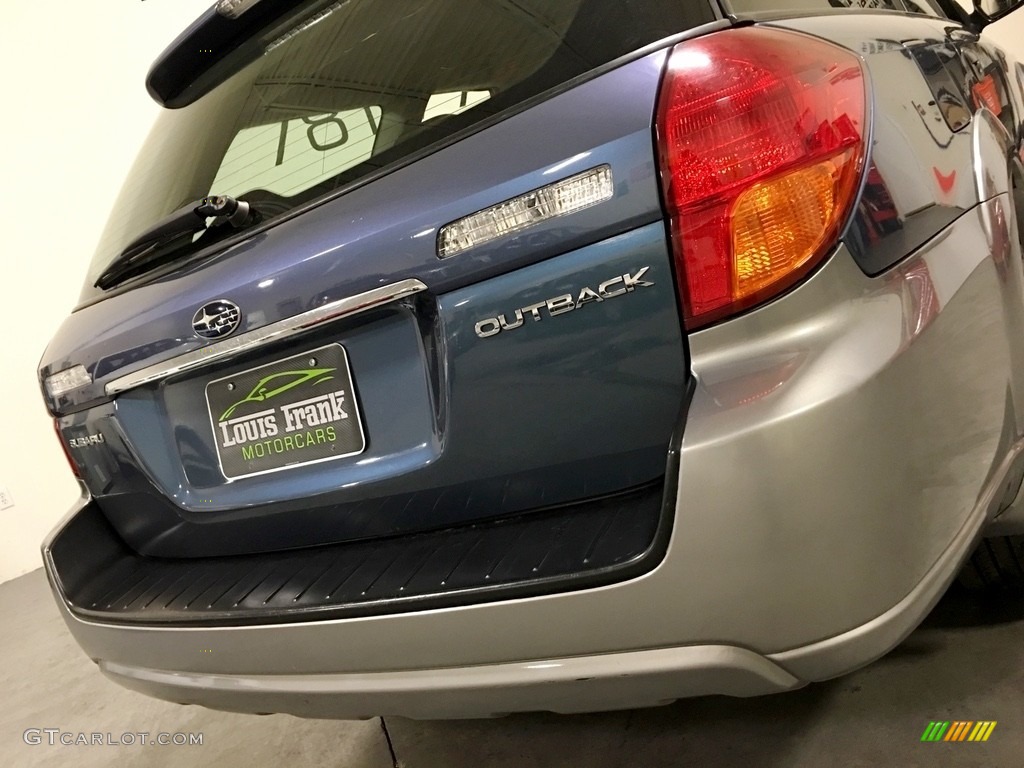 2005 Outback 2.5i Wagon - Atlantic Blue Pearl / Off Black photo #20