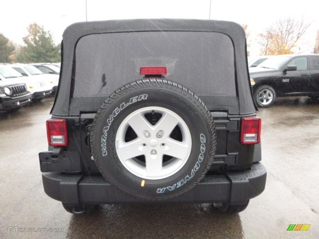 2017 Wrangler Unlimited Sport 4x4 - Black / Black photo #5