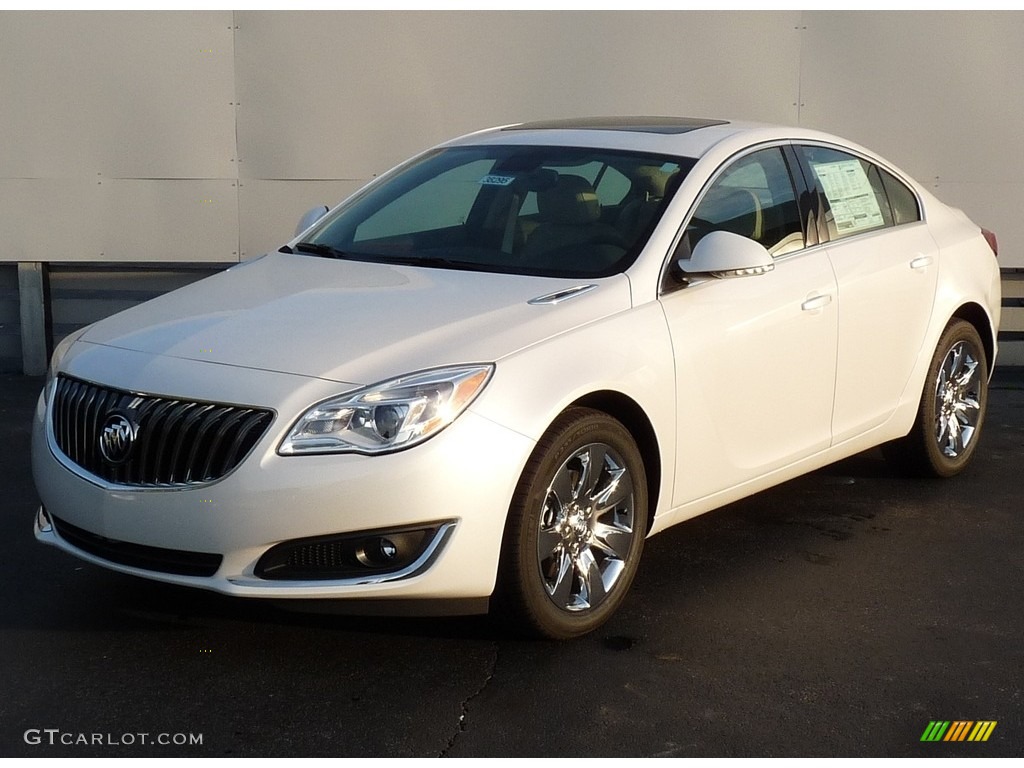 White Frost Tricoat 2017 Buick Regal AWD Exterior Photo #116785206
