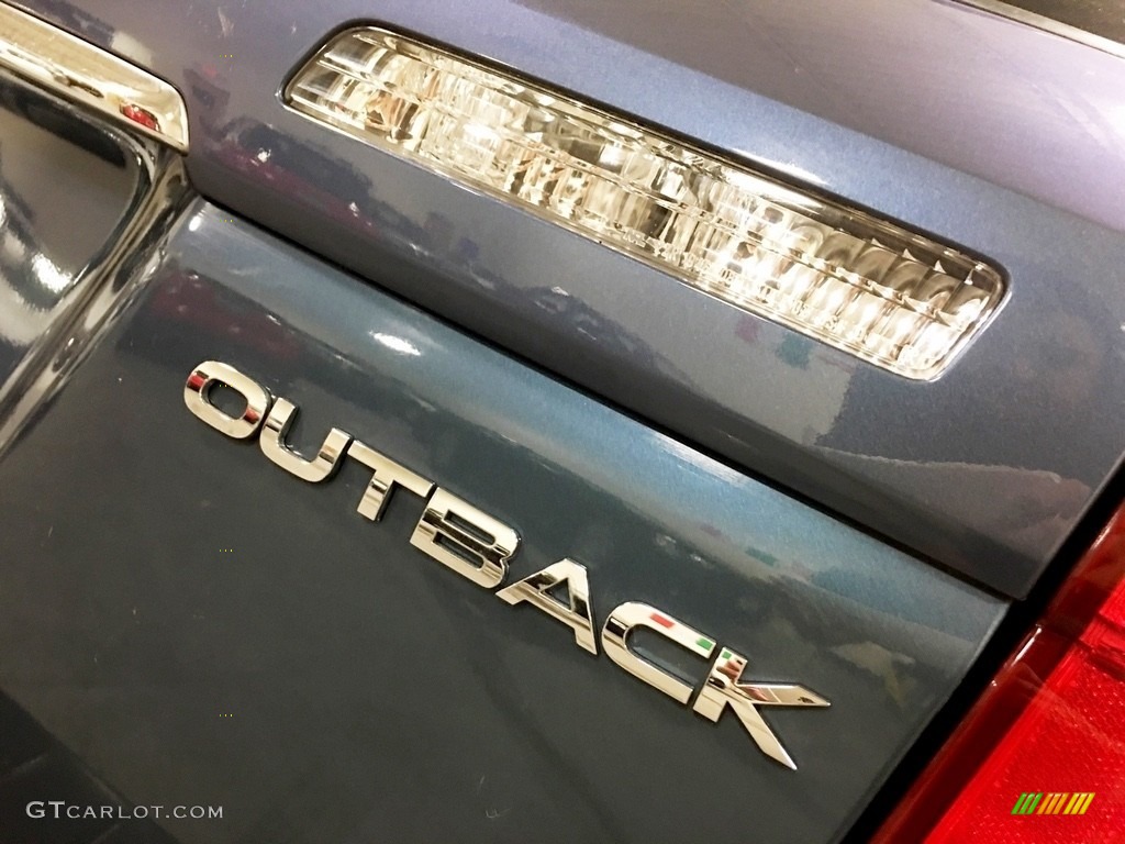 2005 Outback 2.5i Wagon - Atlantic Blue Pearl / Off Black photo #46