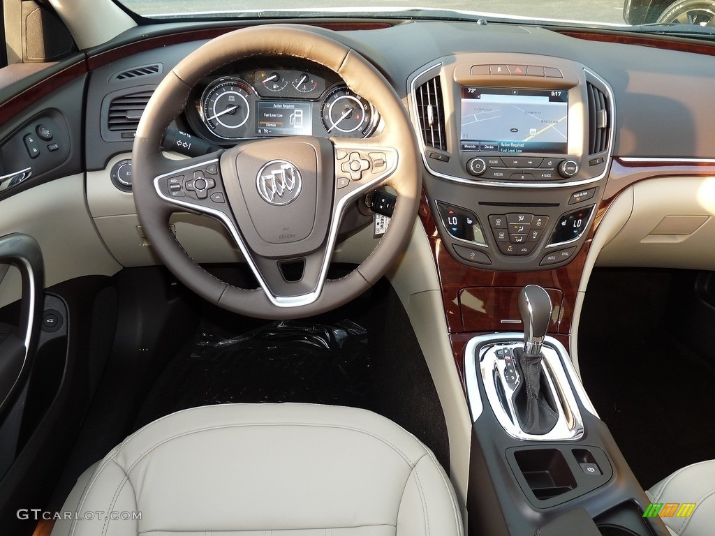 2017 Buick Regal AWD Light Neutral/Cocoa Dashboard Photo #116785386