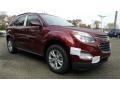 2017 Siren Red Tintcoat Chevrolet Equinox LT  photo #1