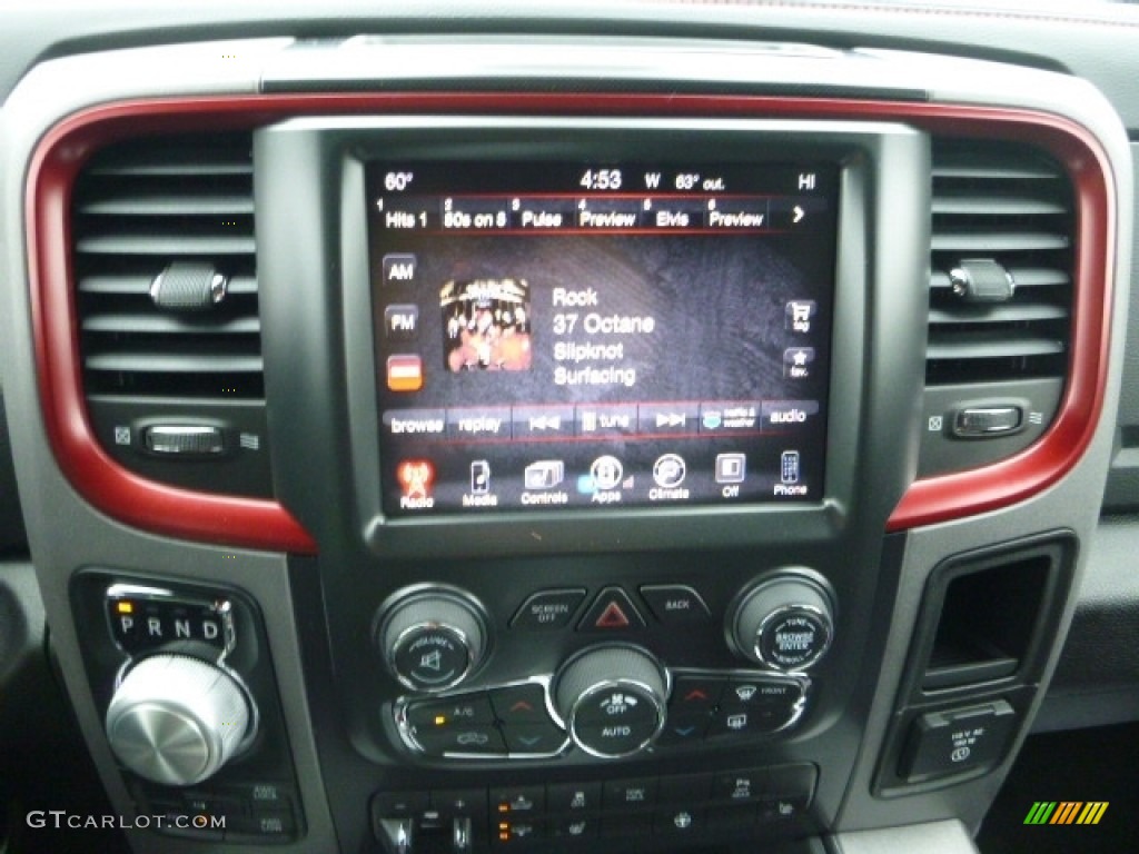 2017 Ram 1500 Rebel Crew Cab 4x4 Controls Photo #116786562