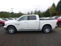 Pearl White 2017 Ram 1500 Limited Crew Cab 4x4 Exterior