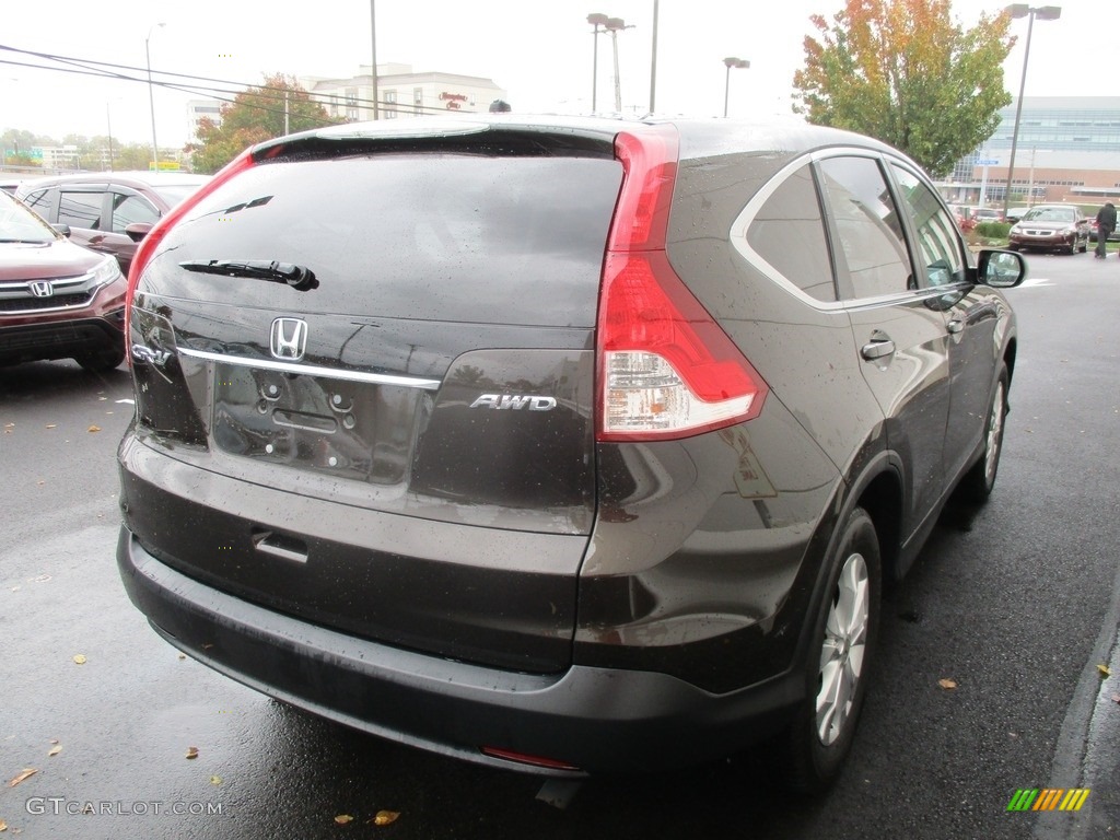 2014 CR-V EX AWD - Kona Coffee Metallic / Black photo #6