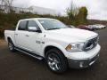 Pearl White 2017 Ram 1500 Limited Crew Cab 4x4 Exterior