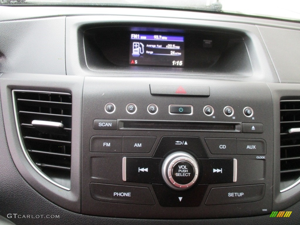 2014 CR-V EX AWD - Kona Coffee Metallic / Black photo #16