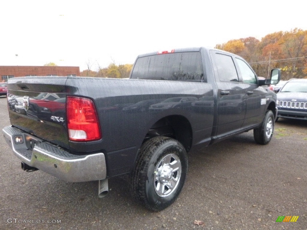 2017 2500 Tradesman Crew Cab 4x4 - Maximum Steel Metallic / Black/Diesel Gray photo #8