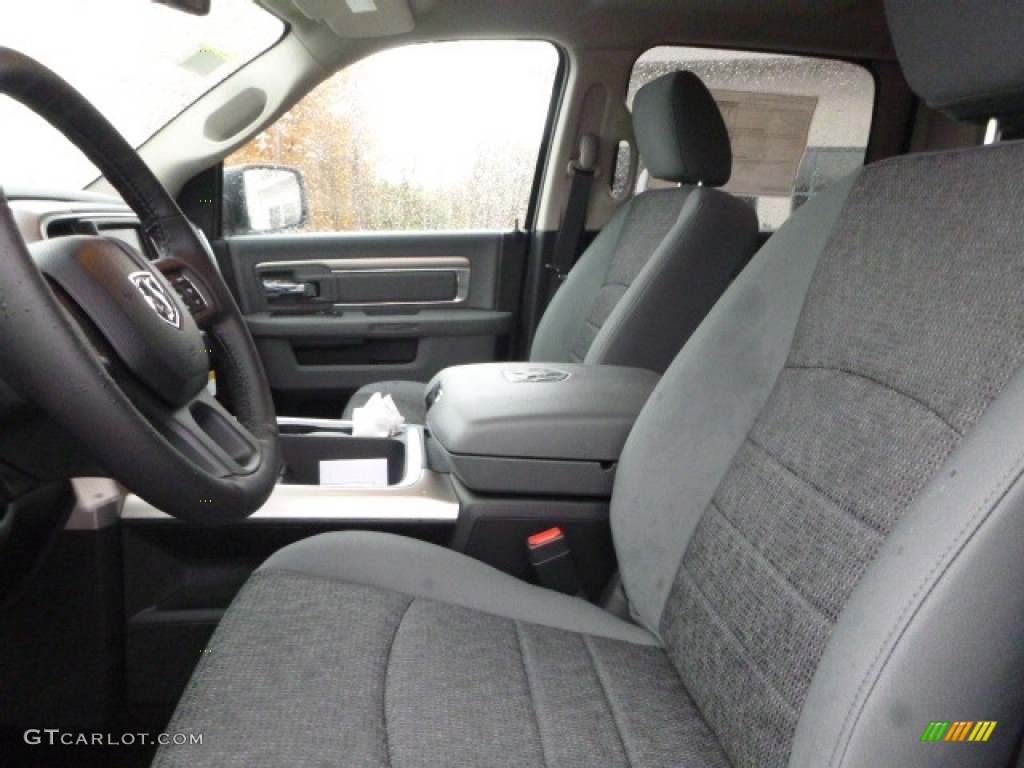 2017 Ram 1500 Big Horn Crew Cab 4x4 Front Seat Photo #116787723