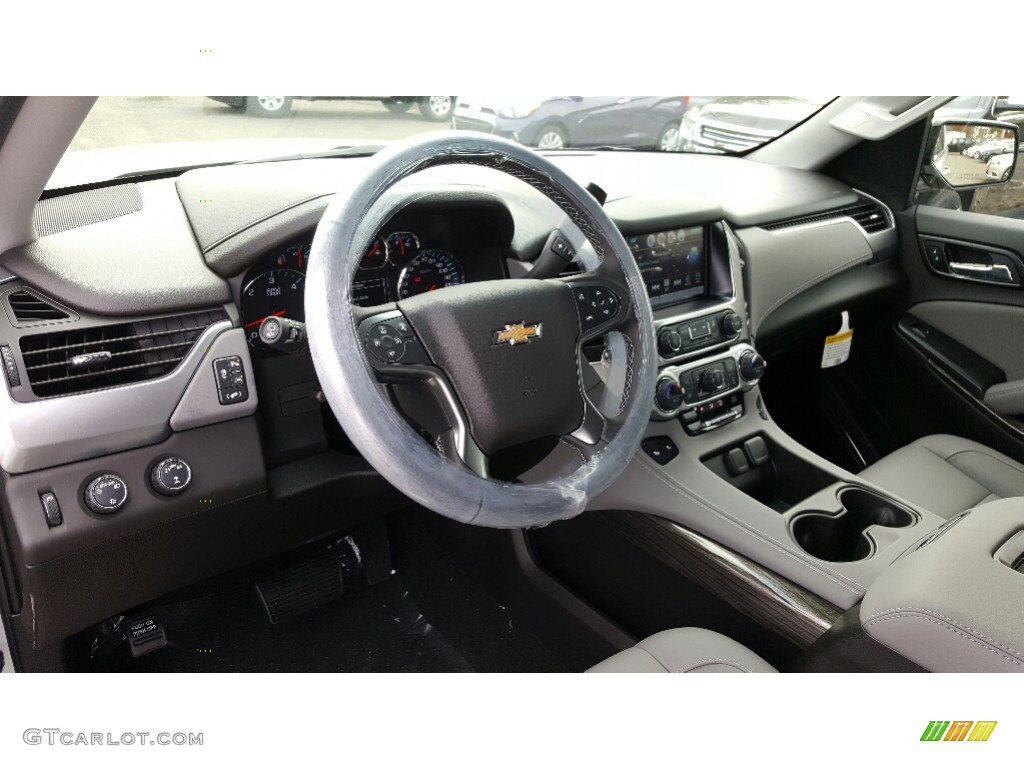 Jet Black/Dark Ash Interior 2017 Chevrolet Suburban LT 4WD Photo #116787855
