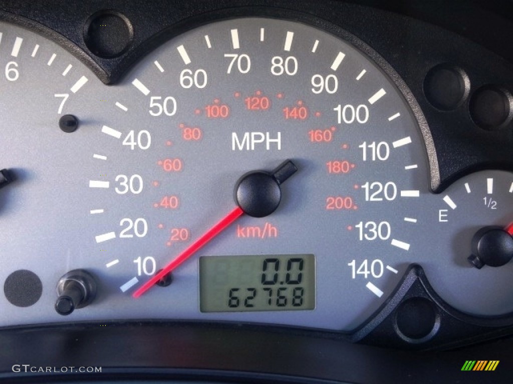 2003 Focus ZX3 Coupe - French Blue Metallic / Dark Charcoal photo #16