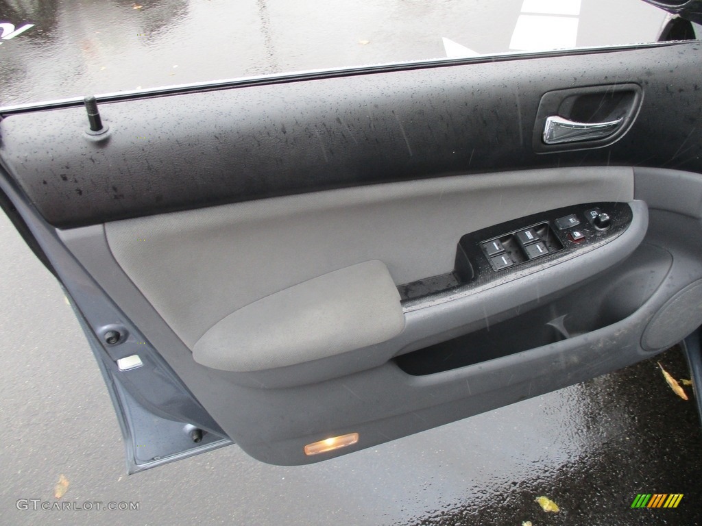2007 Accord SE Sedan - Cool Blue Metallic / Gray photo #10