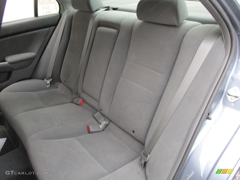2007 Accord SE Sedan - Cool Blue Metallic / Gray photo #12