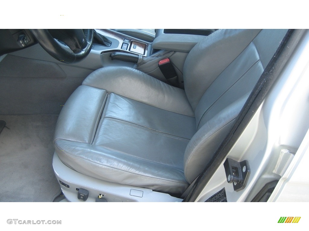 2002 5 Series 525i Sedan - Titanium Silver Metallic / Grey photo #7