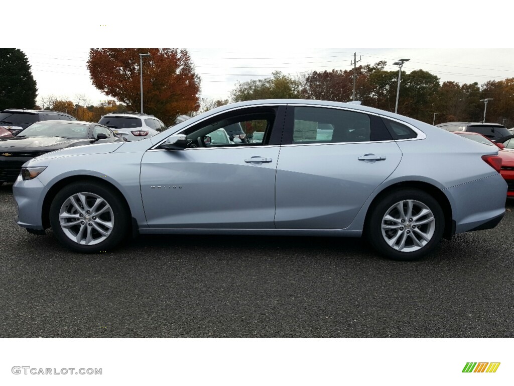2017 Malibu LT - Arctic Blue Metallic / Jet Black photo #3