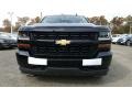 2017 Black Chevrolet Silverado 1500 Custom Double Cab 4x4  photo #2