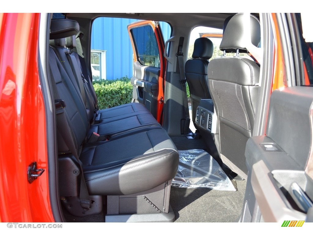 2017 Ford F250 Super Duty Lariat Crew Cab 4x4 Rear Seat Photo #116791542