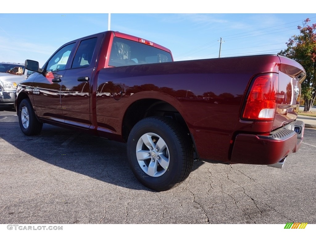 2017 1500 Express Quad Cab - Delmonico Red Pearl / Black/Diesel Gray photo #2