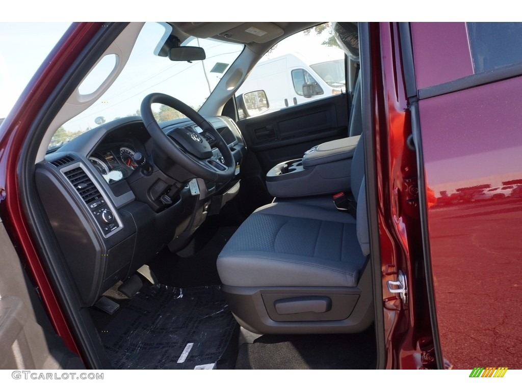 Black/Diesel Gray Interior 2017 Ram 1500 Express Quad Cab Photo #116792805