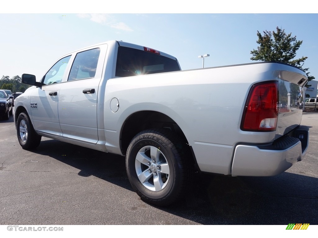 Bright Silver Metallic 2017 Ram 1500 Express Quad Cab Exterior Photo #116792916