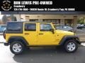2015 Baja Yellow Jeep Wrangler Unlimited Sport 4x4 #116783538