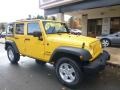 2015 Baja Yellow Jeep Wrangler Unlimited Sport 4x4  photo #7