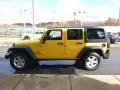 2015 Baja Yellow Jeep Wrangler Unlimited Sport 4x4  photo #10