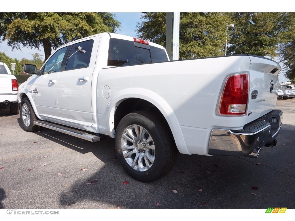 2017 1500 Laramie Longhorn Crew Cab - Bright White / Canyon Brown/Light Frost Beige photo #2