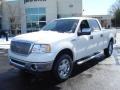 2008 Oxford White Ford F150 Lariat SuperCrew 4x4  photo #1