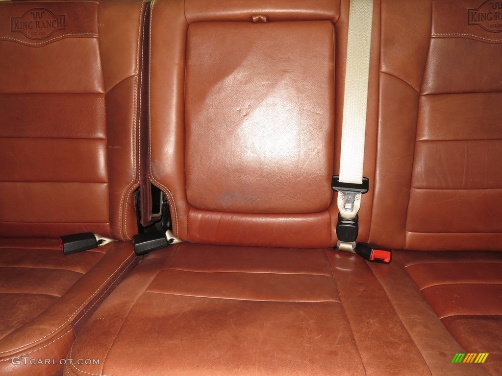 2008 F350 Super Duty King Ranch Crew Cab 4x4 Dually - Dark Blue Pearl Metallic / Chaparral Brown photo #16